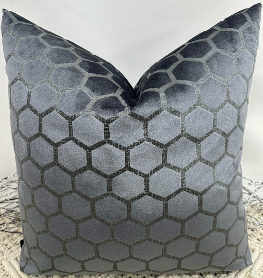 The Couture Cushion - The Charcoal Rubin - Style No. 151