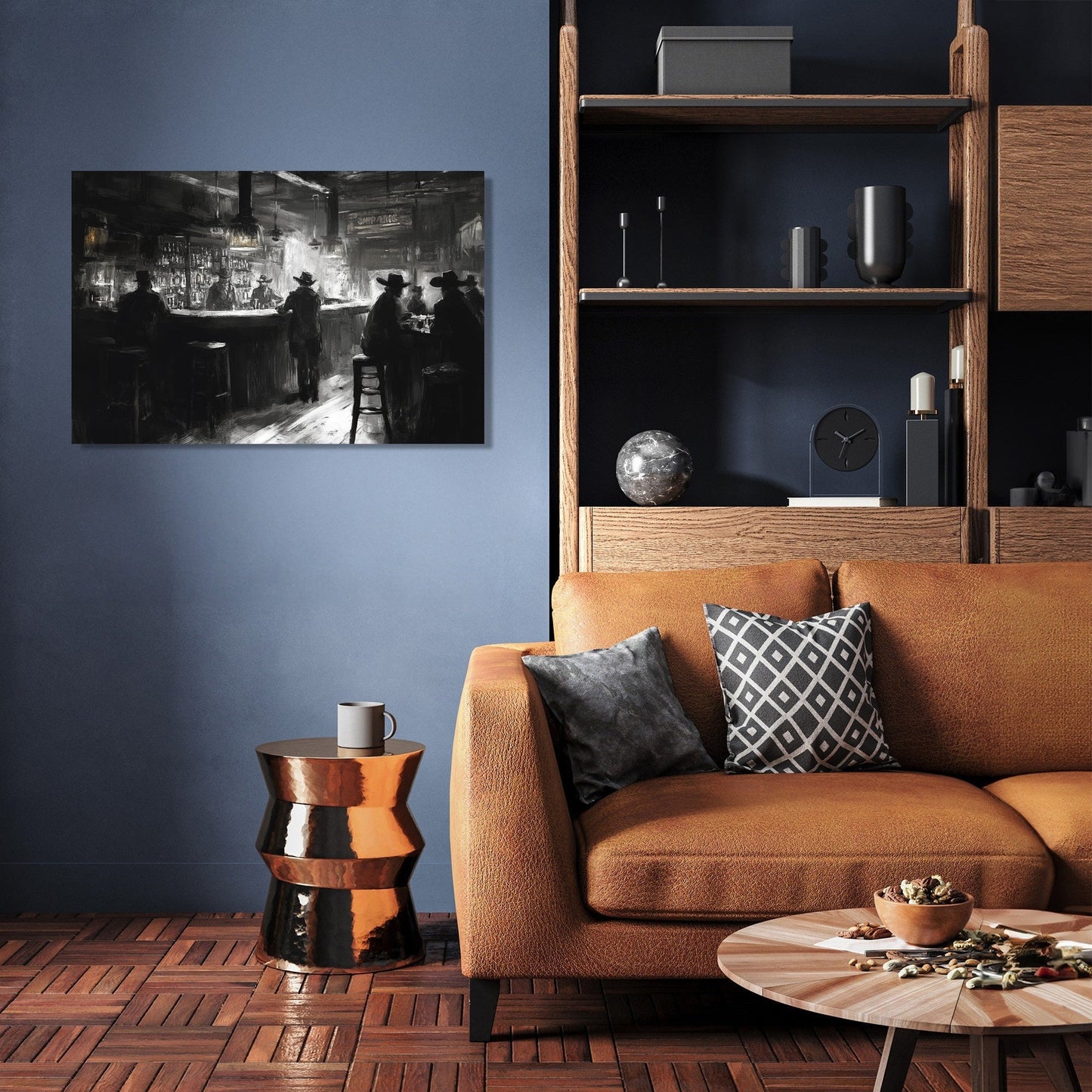 Western Saloon Canvas