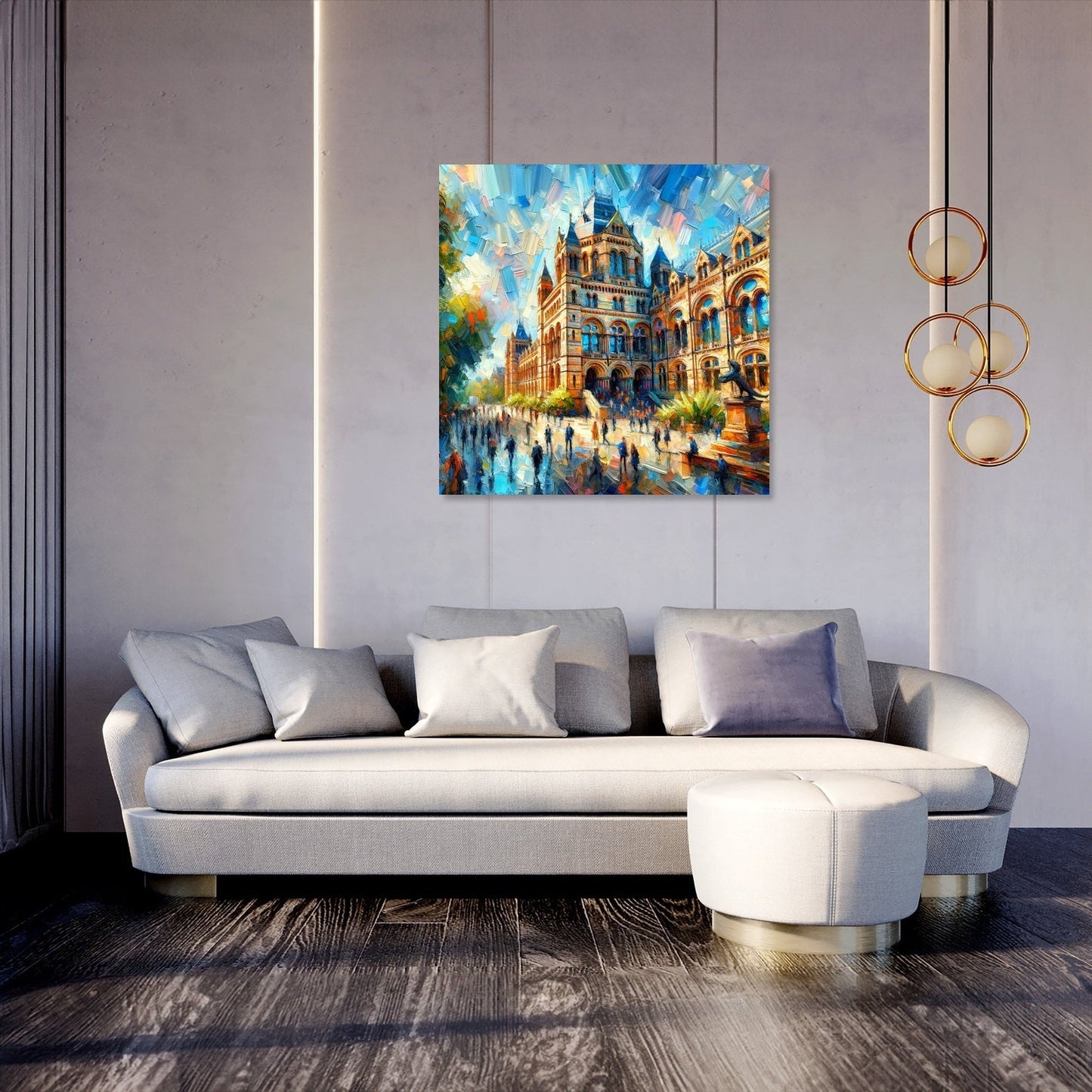 Vienna Vibrant History Museum Canvas