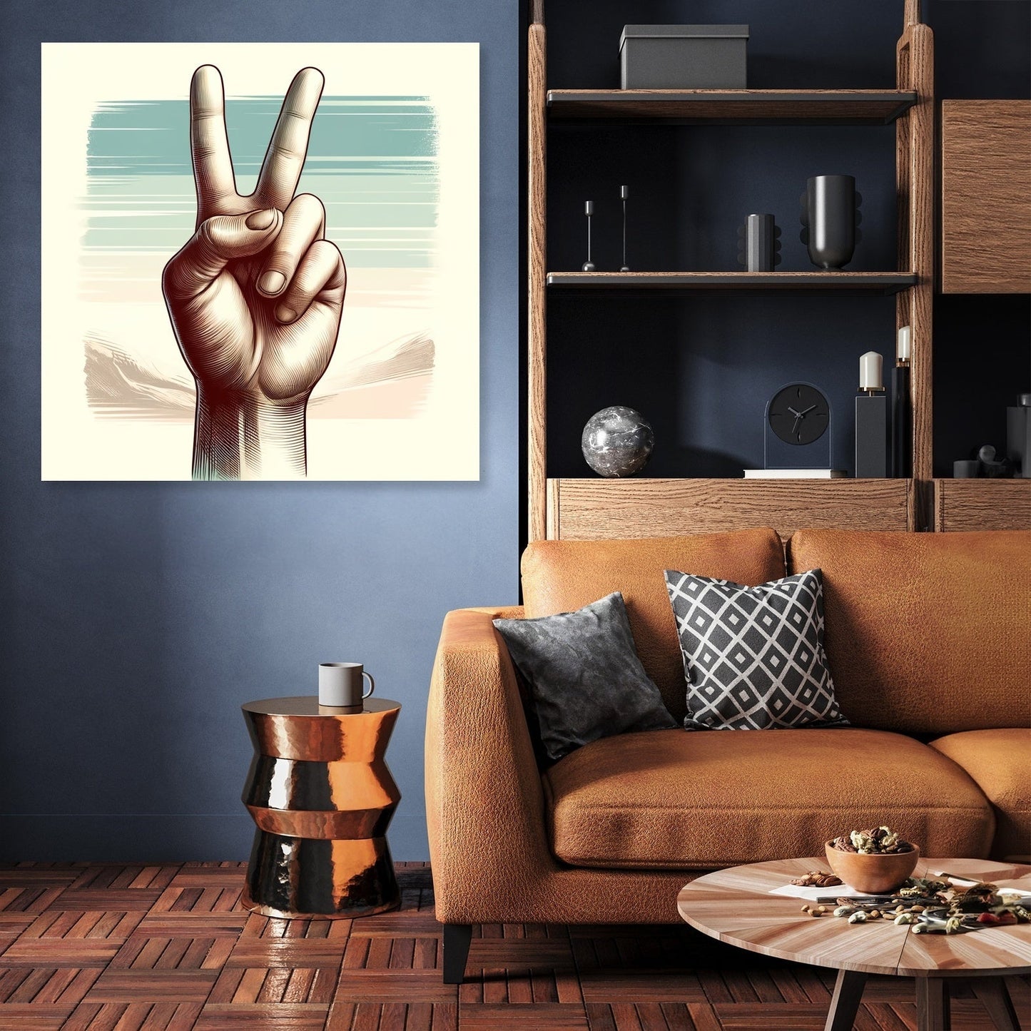 Triumph Gesture Canvas