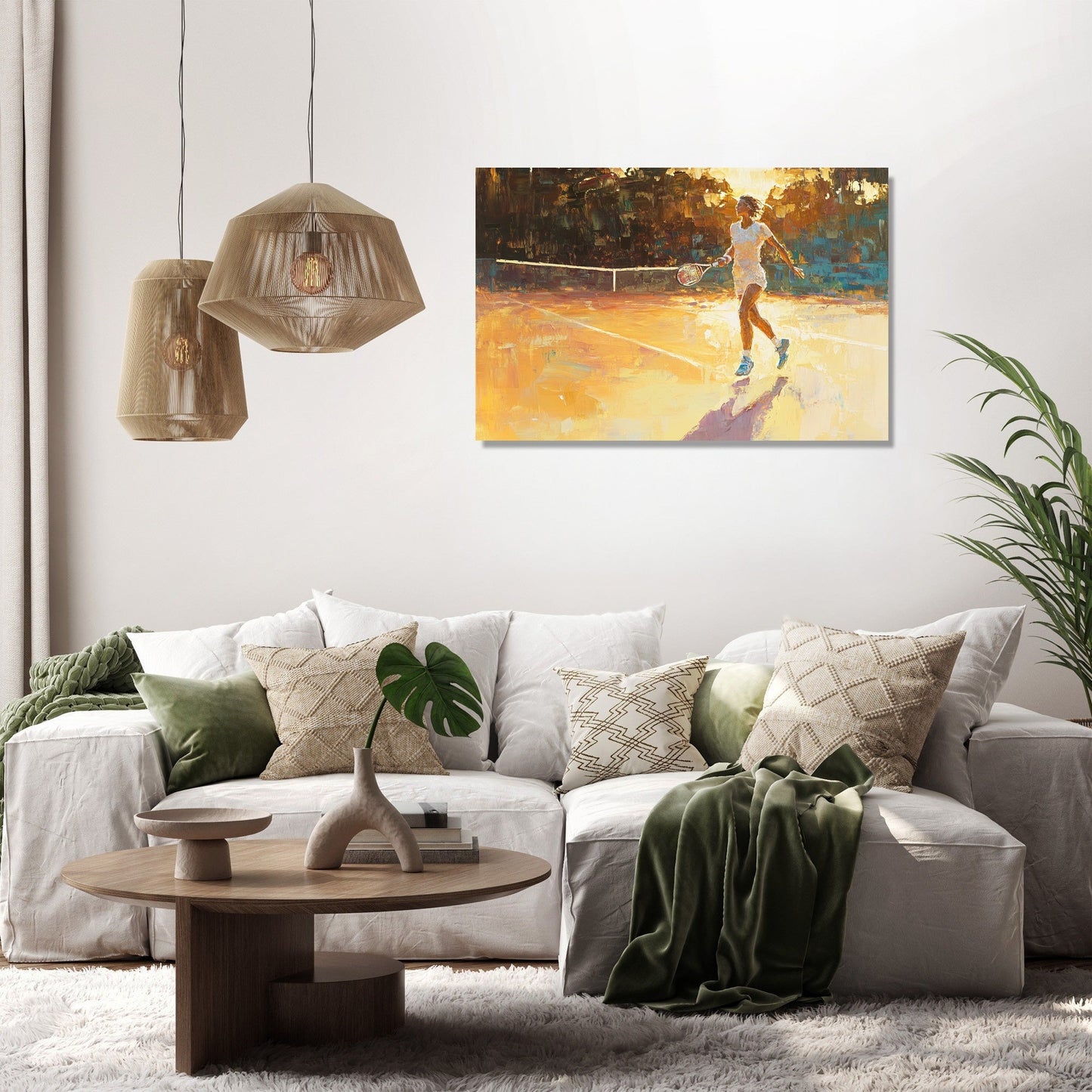 Sunrise Serve Canvas