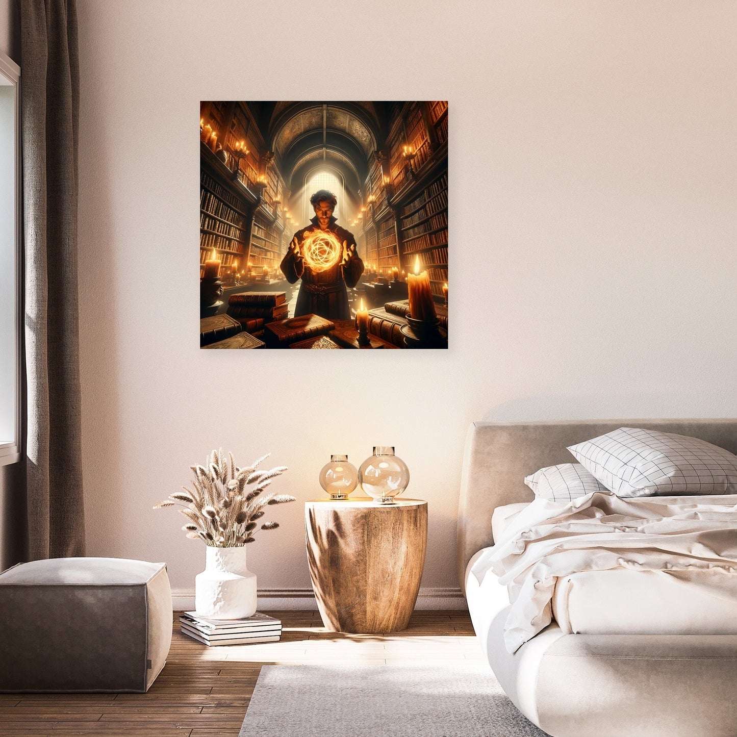 Arcane Fire Mage Canvas