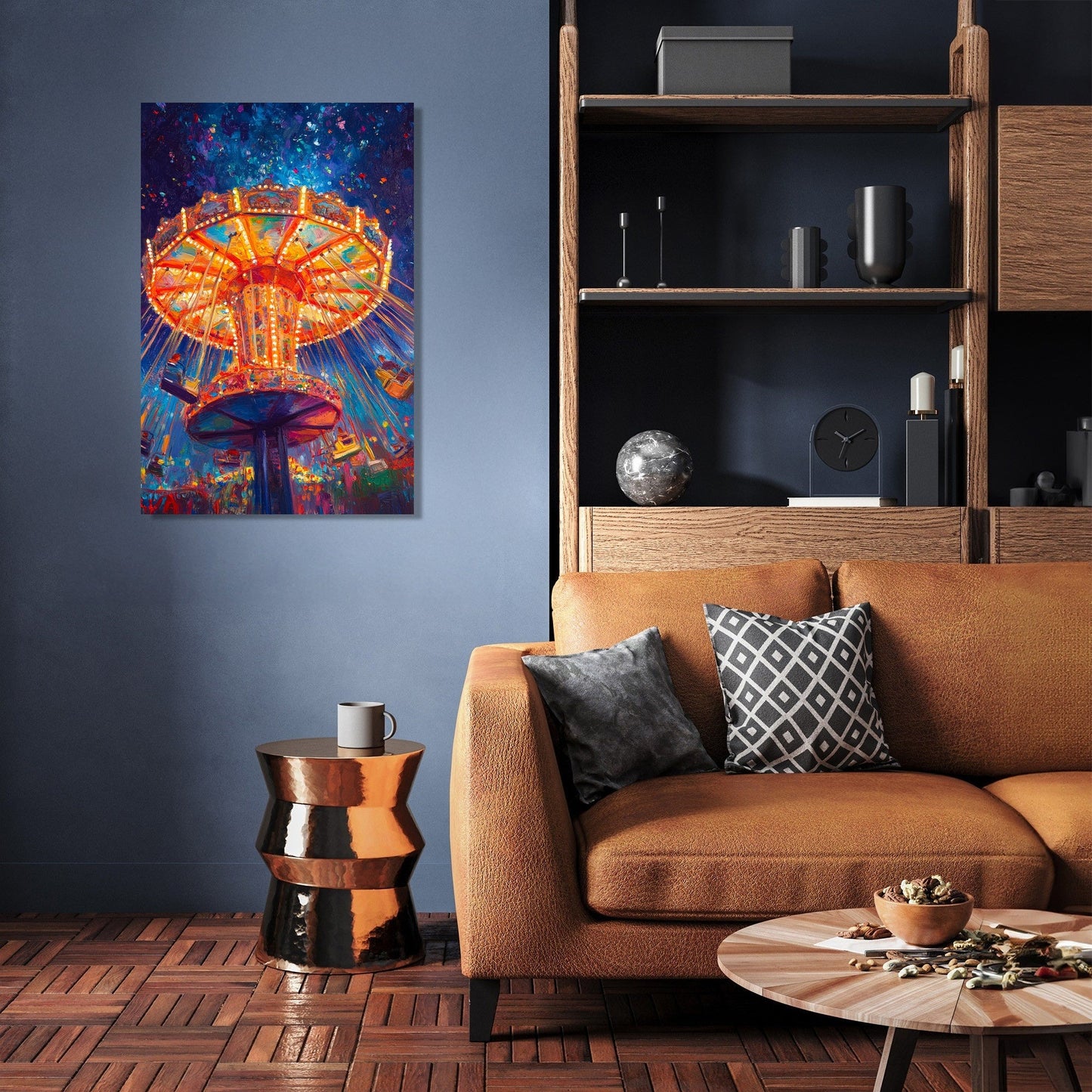 Carousel Dreamscape Canvas