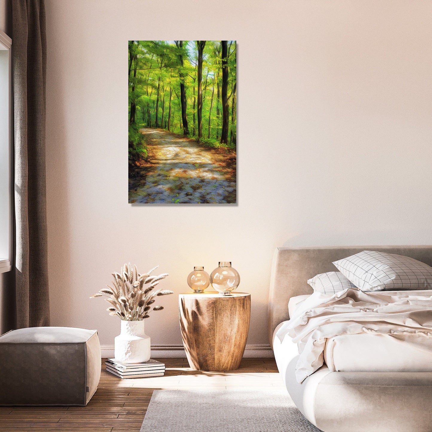 Spring Woodland Awakening Canvas