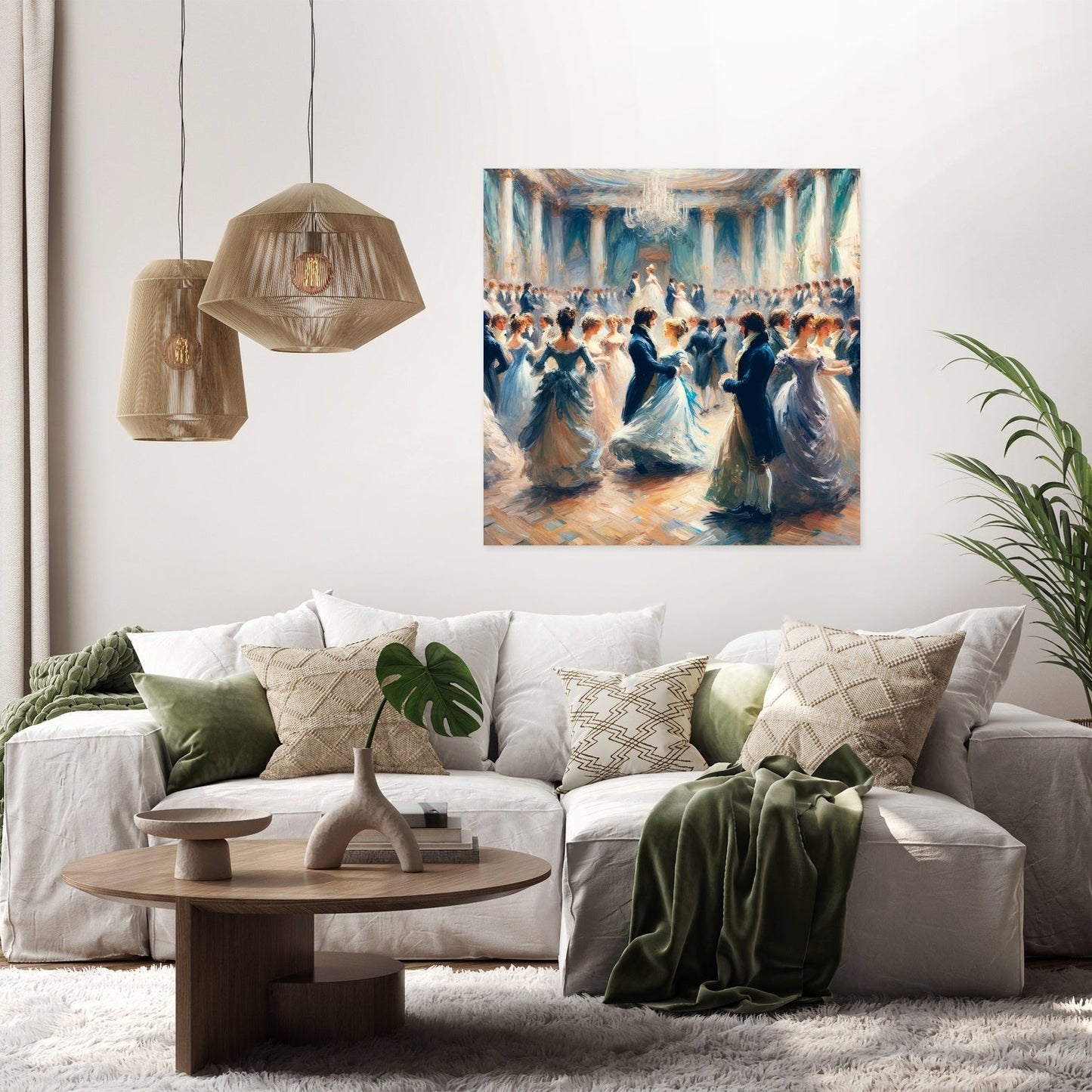 Whimsical Encounter Canvas