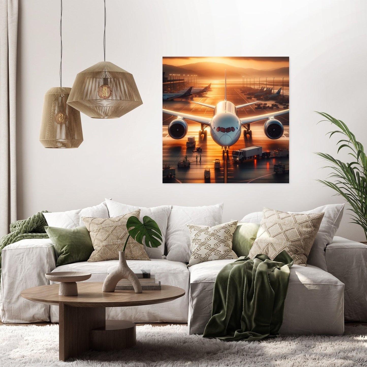 Sunrise Flight Beginnings Canvas