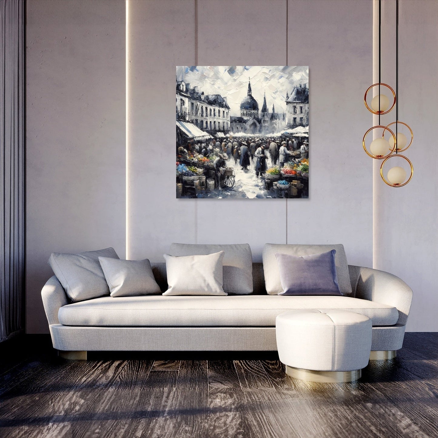 Market Vibrance Canvas