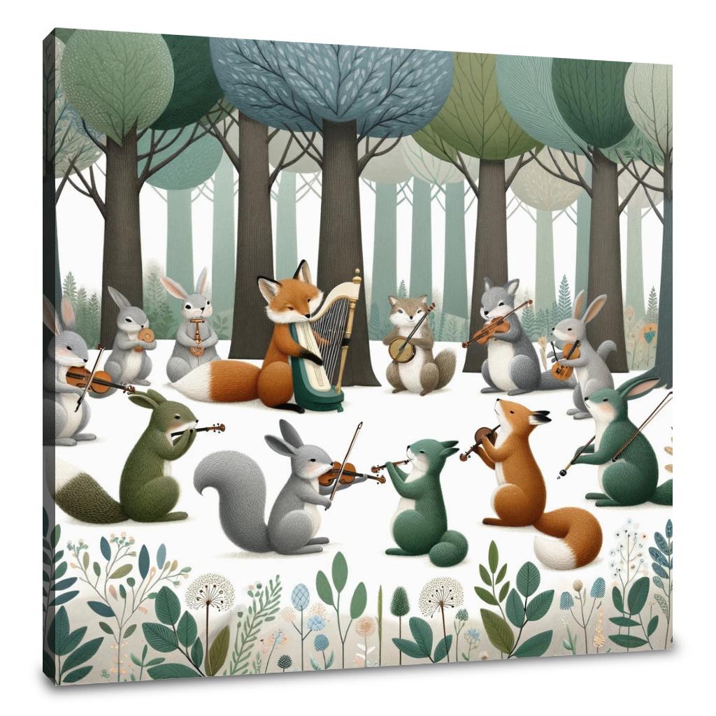 Woodland Orchestra Canvas