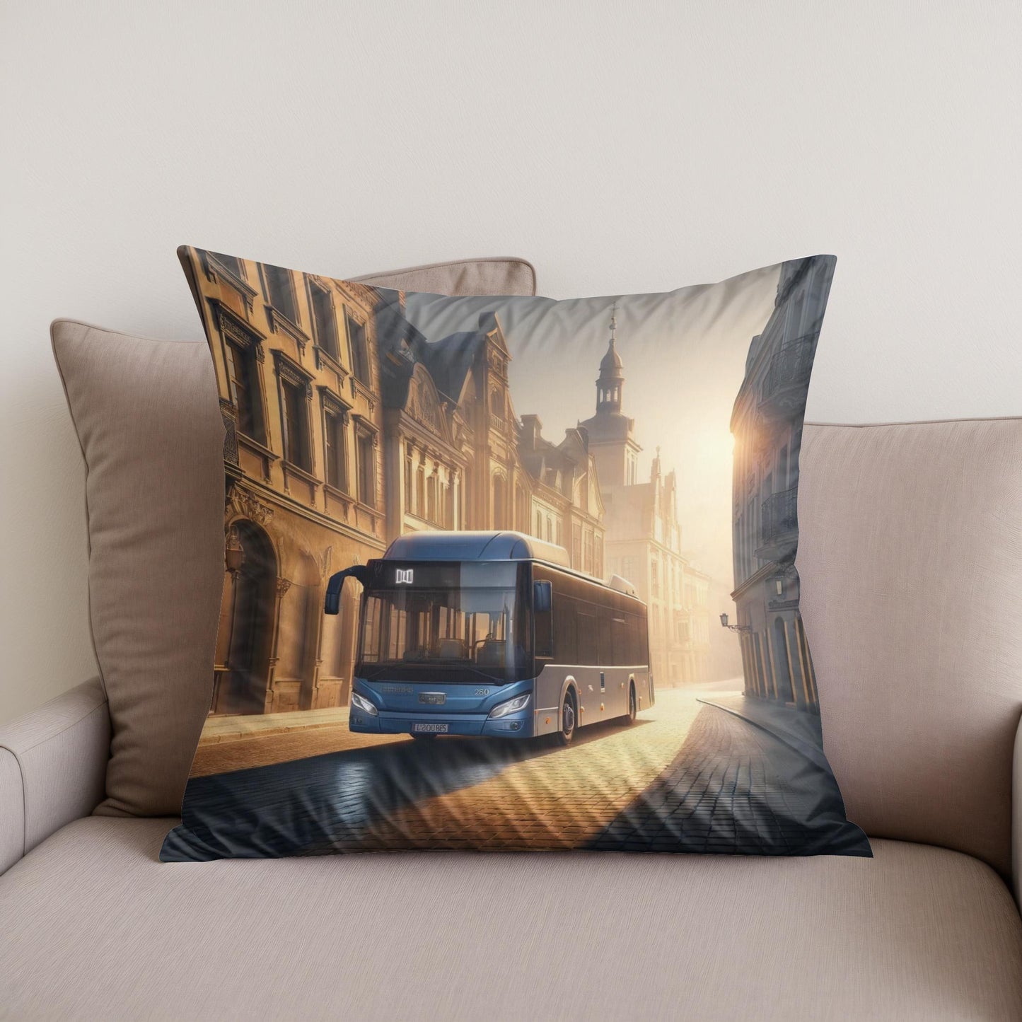 Morning Passage Cotton Cushion