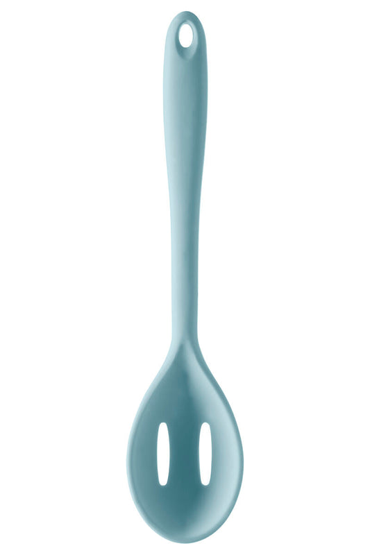 Zing Light Blue Silicone Slotted Spoon