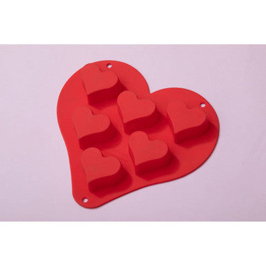 Mimo 6 Cup Heart Cake Pan