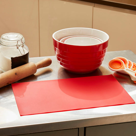 From Scratch Red Silicone Baking Mat