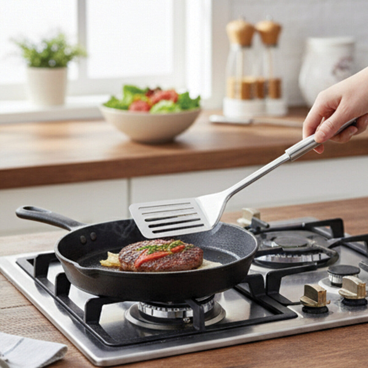 5 Piece Stainless Steel Utensil Set | Bosna
