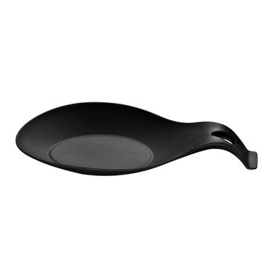 Zing Black Silicone Spoon Rest