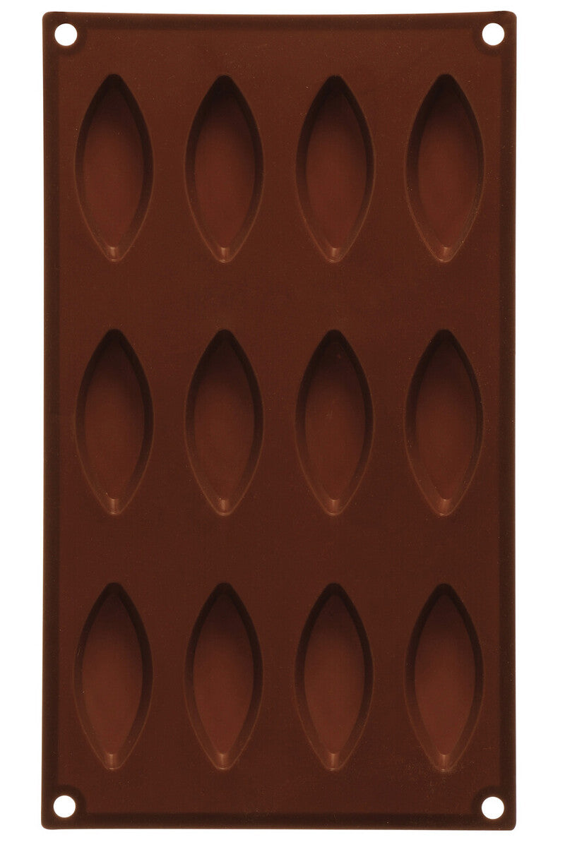 12 Eye Shape Brown Chocolate Mould
