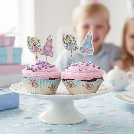 Fairy Cupcake Cases And Toppers Set