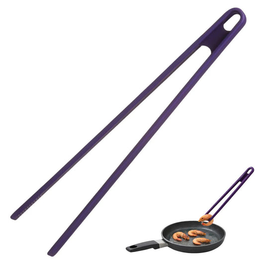 Purple Silicone Tongs | Zing