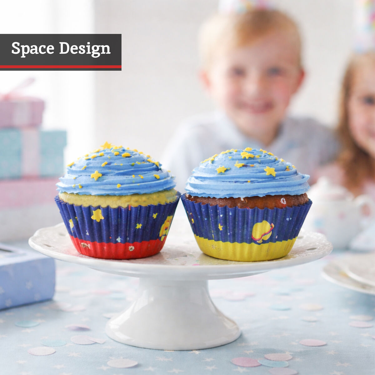 Rocket 40Pcs Large Cupcake Cases