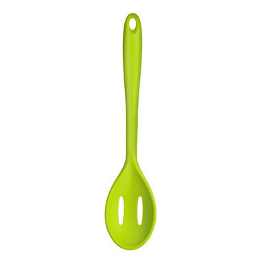 Zing Lime Green Silicone Slotted Spoon