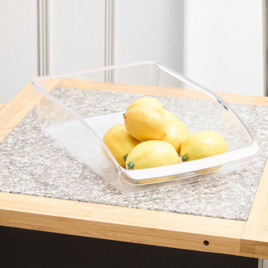 Azuma Clear PS Plastic Small Fridge Organiser
