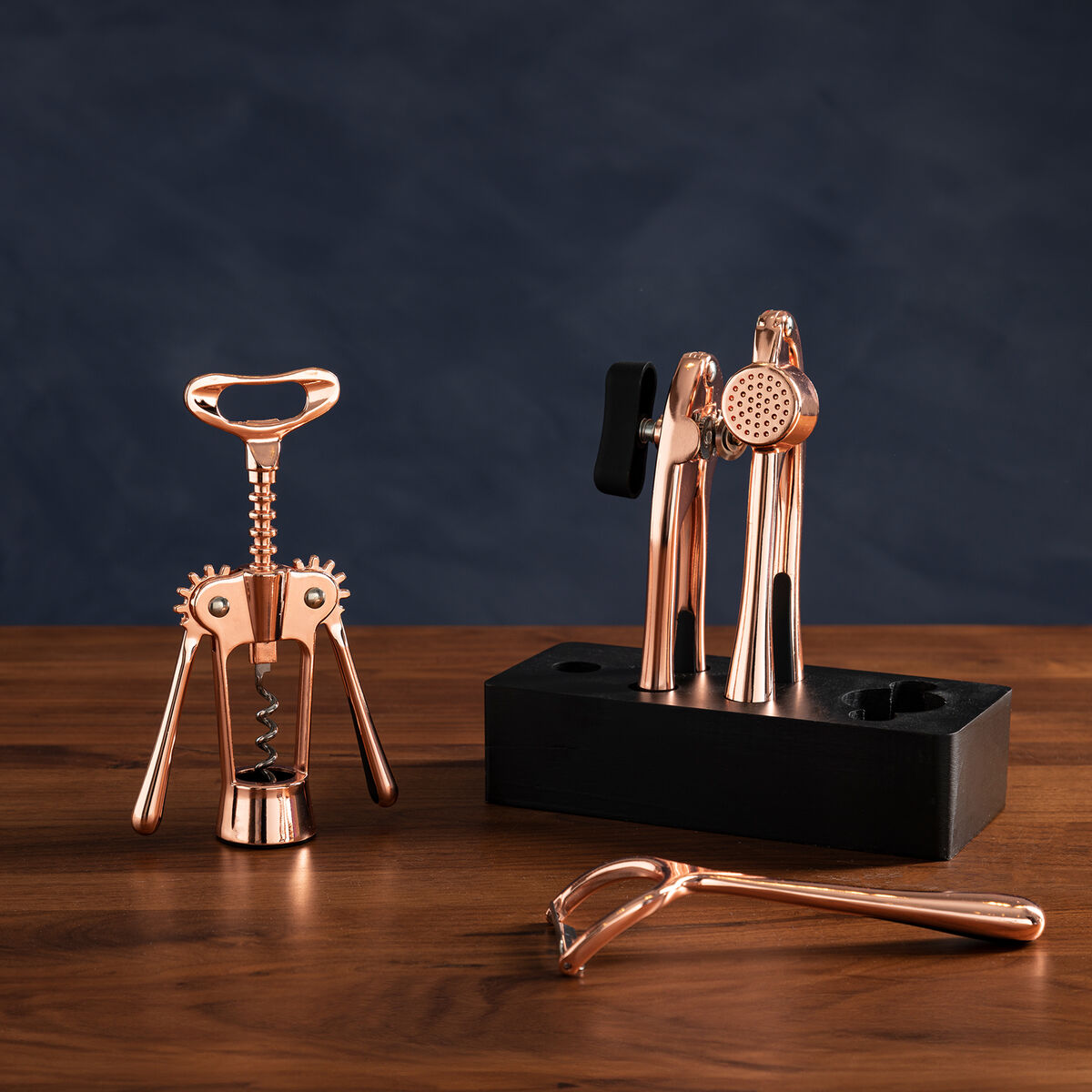 Paragon 5 Piece Rose Gold Finish Kitchen Gadget Set