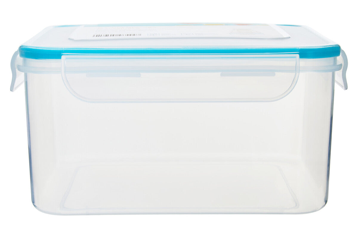 Herrela 5 Piece Square Food Containers with Airtight Lids