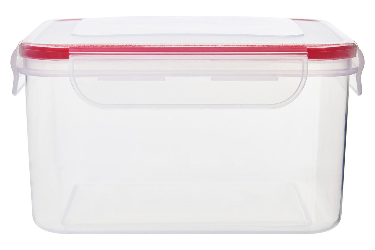 Herrela 5 Piece Square Food Containers with Airtight Lids