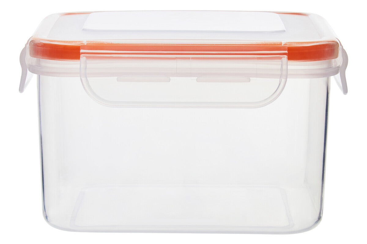 Herrela 5 Piece Square Food Containers with Airtight Lids