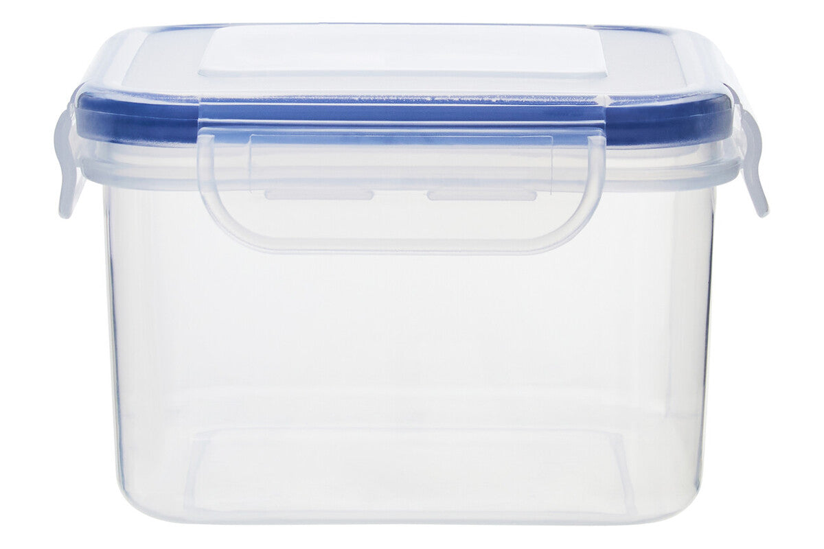 Herrela 5 Piece Square Food Containers with Airtight Lids