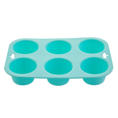 Pastel Green 6 Cup Muffin Mould | Zing