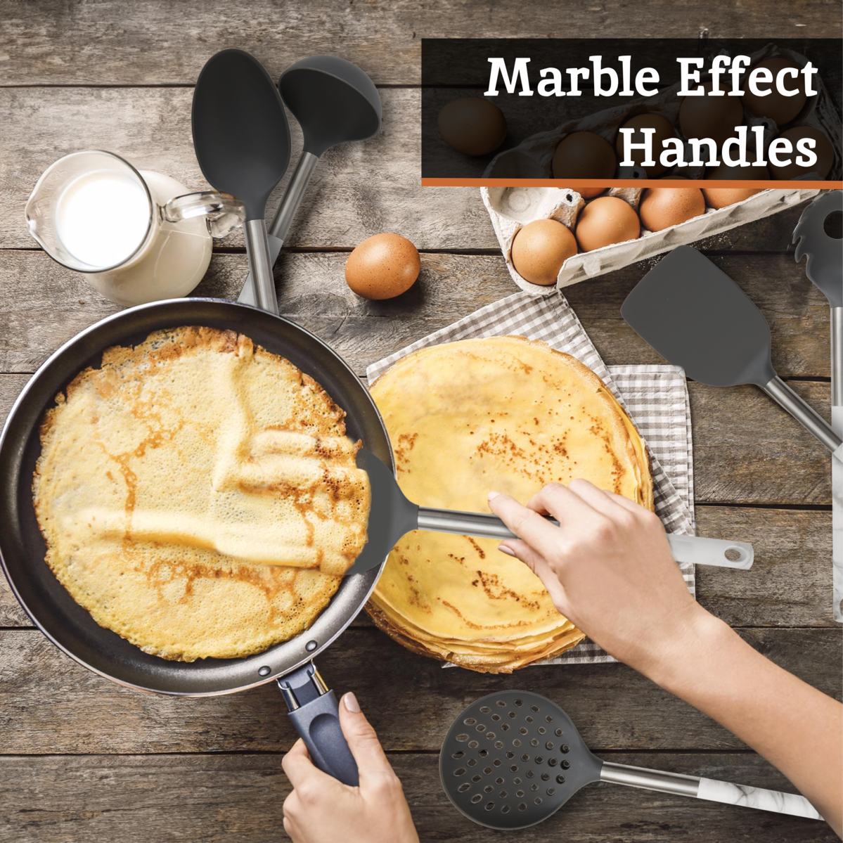 Tyri Six Piece Kitchen Utensil Set