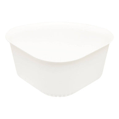 White Triangle Sink Strainer | Temel