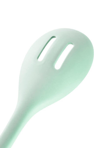 Nova Sage Green Silicone Slotted Spoon