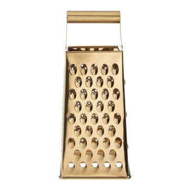 Large Gold Finish Grater | Alchemist