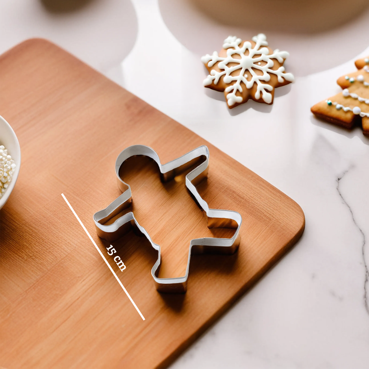 Sucre Gingerbread Man Cookie Cutter