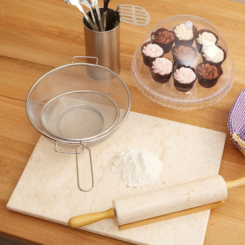 Zenigo Stainless Steel Colander With Dual Handles