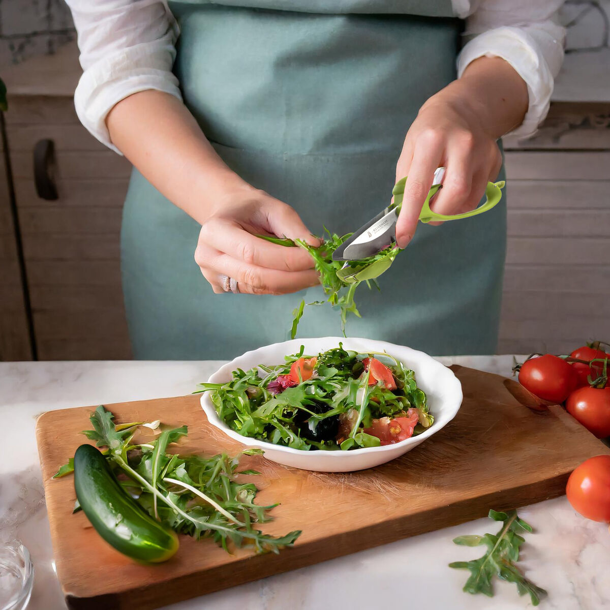 Tyri Lime Green Vegetable Cutter