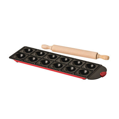 Ravioli Tray with Rolling Pin | From Scratch