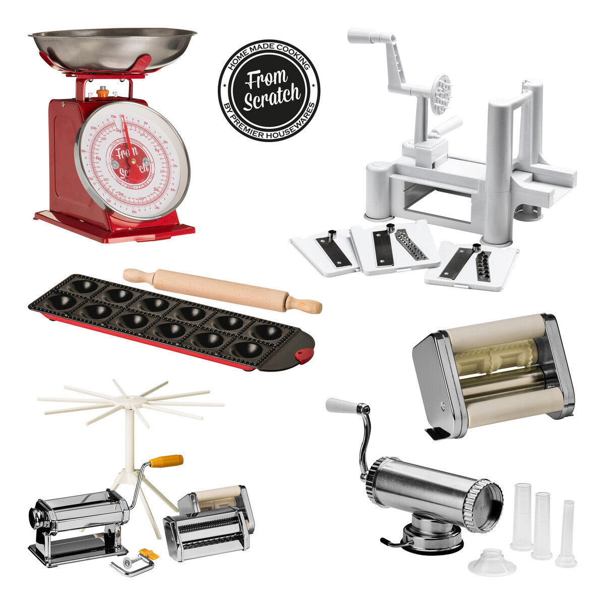 From Scratch Stainless Steel Spiral Slicer