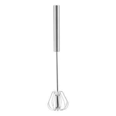 Zamin Press And Spin Silver Finish 30Cm Whisk