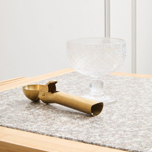 Barron Light Gold Finish Ice Cream Scoop