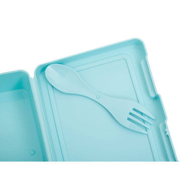 Mint Green 2 Section Lunch Box | Grub Tub