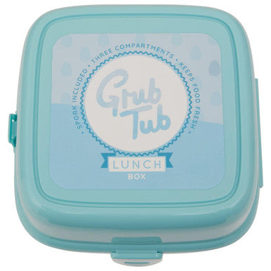 Grub Tub 4 Compartments Mint Green Lunch Box
