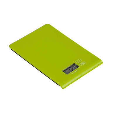 Lime Greentempered Glass Kitchen Scale