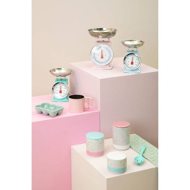 Olivier 5Kg Pink Retro Kitchen Scale