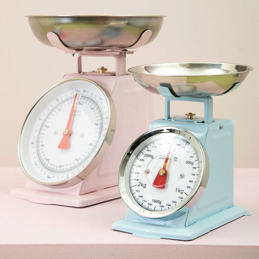 Olivier 5Kg Pink Retro Kitchen Scale