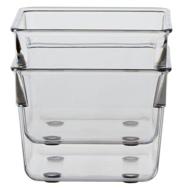 Romm Small Set Of Two Square Kitchen Organisers