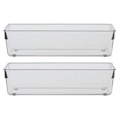 Small Set of Two Slim Kitchen Organisers | Romm