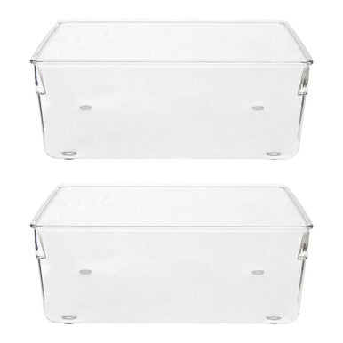 Romm Set Of Two Square Pantry or Fridge Organisers