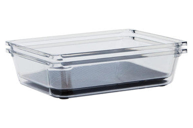 Medium Set of Two Kitchen Organisers with Rubber Insert | Romm